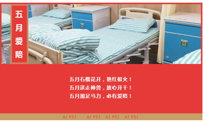 【五月联营】爱陪共享陪护床精彩案例邀您一起浪!