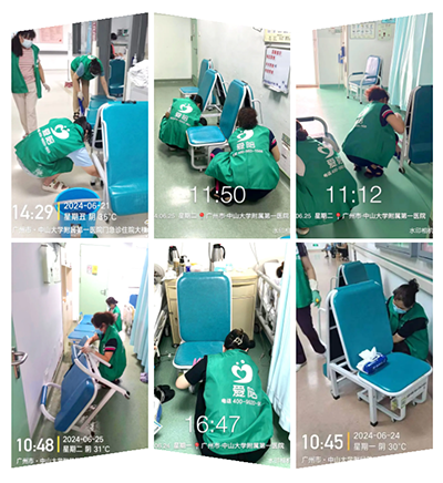 爱陪智能共享陪护床用户在全国各大医院总计突破5000000+人数